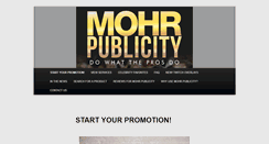Desktop Screenshot of mohrpublicitycart.com